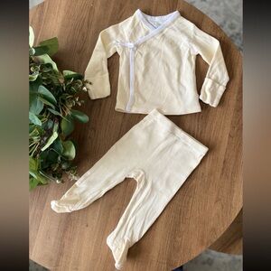 Ralph Lauren Soft Yellow Kimono Set